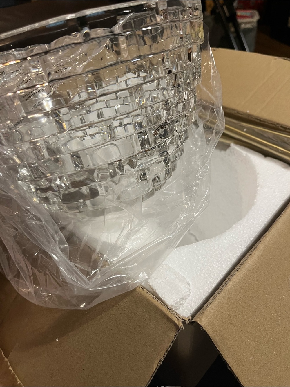 Brand New in Box Crystal Chandelier